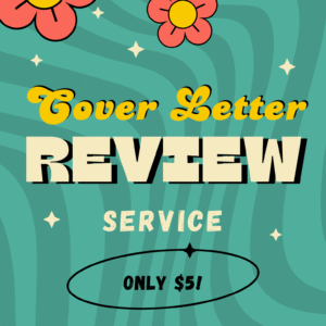 📝 Cover Letter Review Service