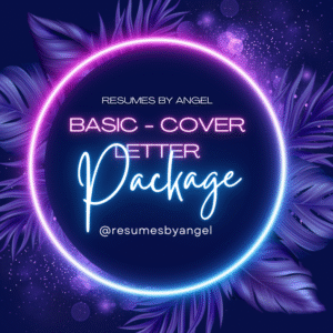 Basic Package - Cover Letter