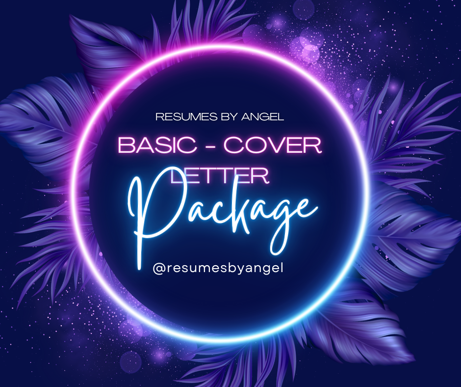 Basic Package - Cover Letter