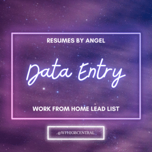 Data Entry Lead List